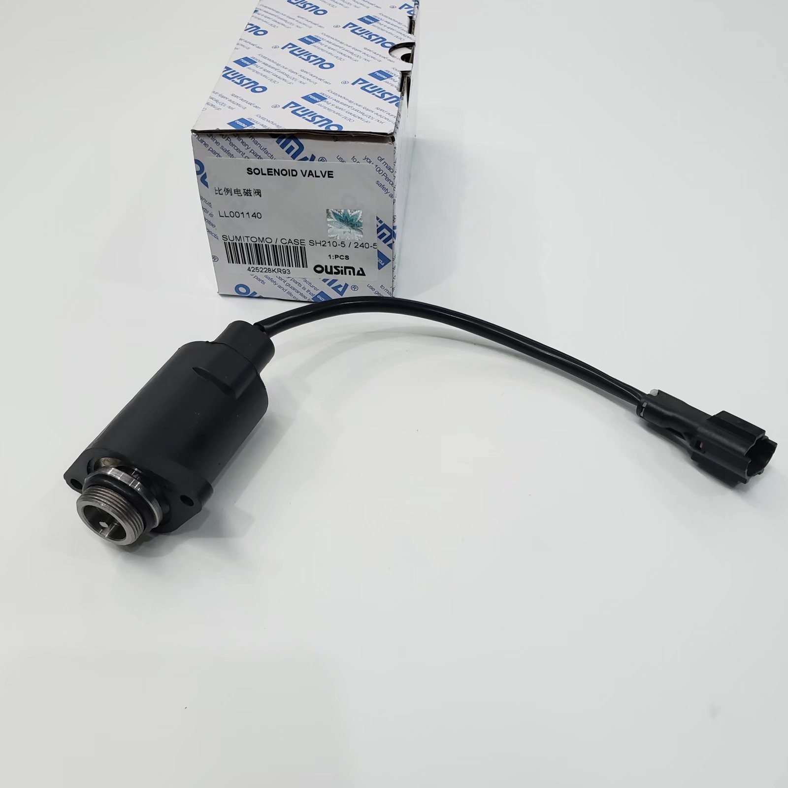 OUSIMA LL001140 Solenoid Valve Excavator Solenoids For Sumitomo SH210-5 SH240-5