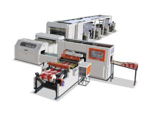 Quality 50 - 200 Times/Min Industrial Paper Cutter Auto Tension Control Paper Sheet Cutter wholesale