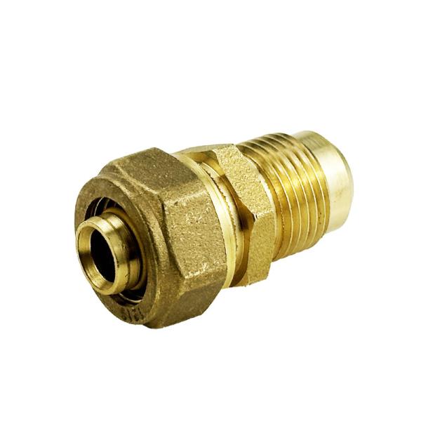 Factory OEM Brass Gas Compression Fittings for Plumbing System High-Quality Pipe
