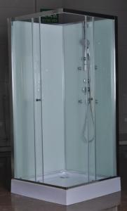 Quality Free Standing Square Corner Shower Stall Kits SGS ISO9001 Certification wholesale
