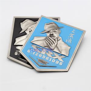 Quality Personalized metal car logo custom, painted metal commemorative car logo custom, soft car stickers custom wholesale