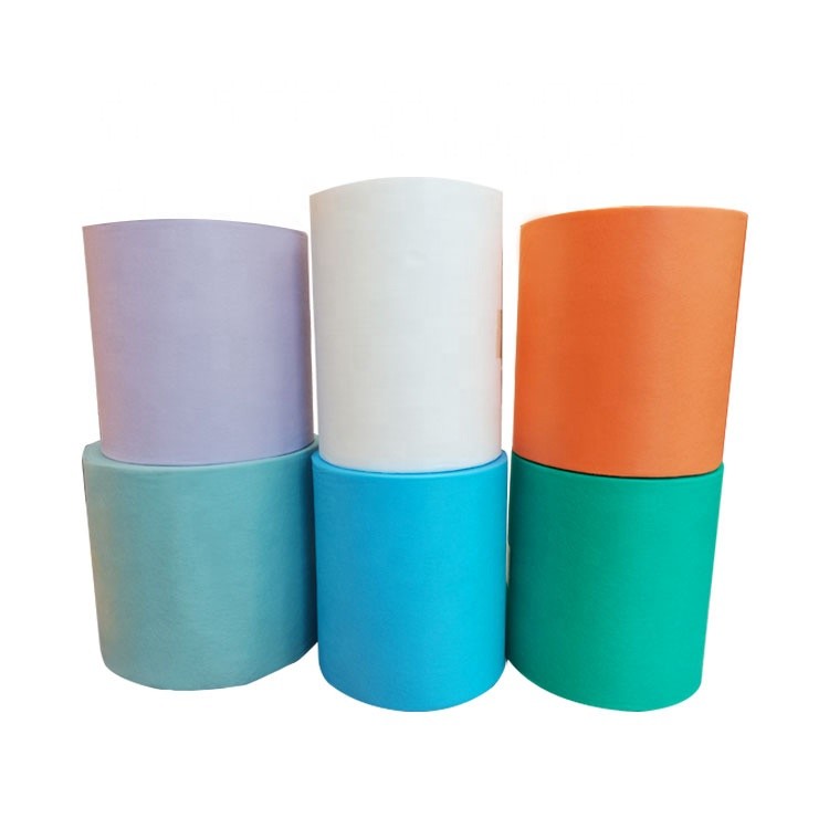 Spunbond Medical Non Woven Fabric In Roll Waterproof Medical Disposable Mask Fabric