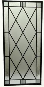Quality Wrought iron glass for wooden door wholesale
