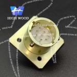 OHS Series Ultra-Small Electrical Connector Aluminum Alloy Square Flange
