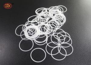 Quality FDA Food Grade White / Transparent Silicone 70 O Rings wholesale