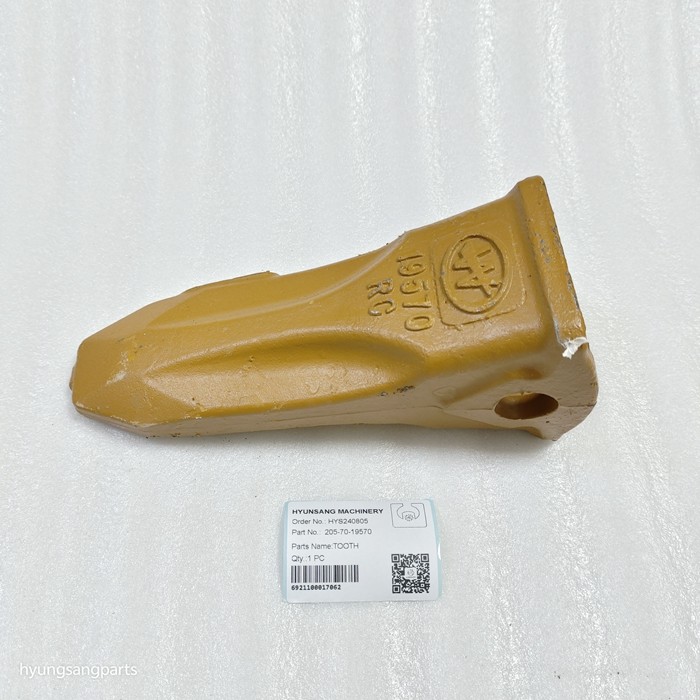 Bucket Tooth 205-70-19570 2057019570 775HL200TS K25RC For PC130 PC138