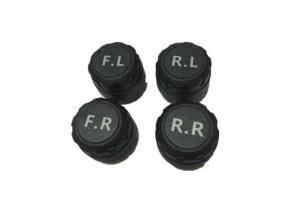 Quality Black Wireless Car Tire Pressure Sensor TPMS With 120mAh Battery wholesale
