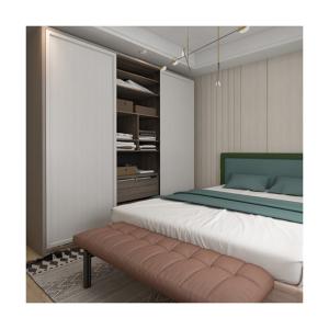 Quality NO Folded YALIG Custom Simple Small Size Two Door Cabinet Clothing Room for Baby Closet Wardrobe Designs wholesale
