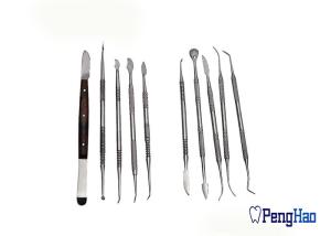 Quality 10pcs/Set Stainless Steel Dental Laboratory Wax Carving Tools Instrument Kits wholesale