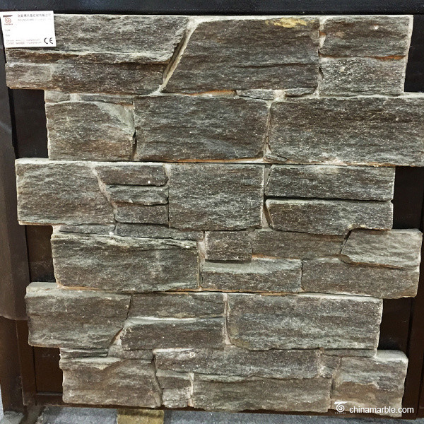 Natural stone High Strength Mesh Backed Stone Cement Back Ledge Stone Heat Resistance