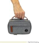 Money Bag with Lock, Lockable Bank Bag, Money Bag for Cash, Waterproof Bag for