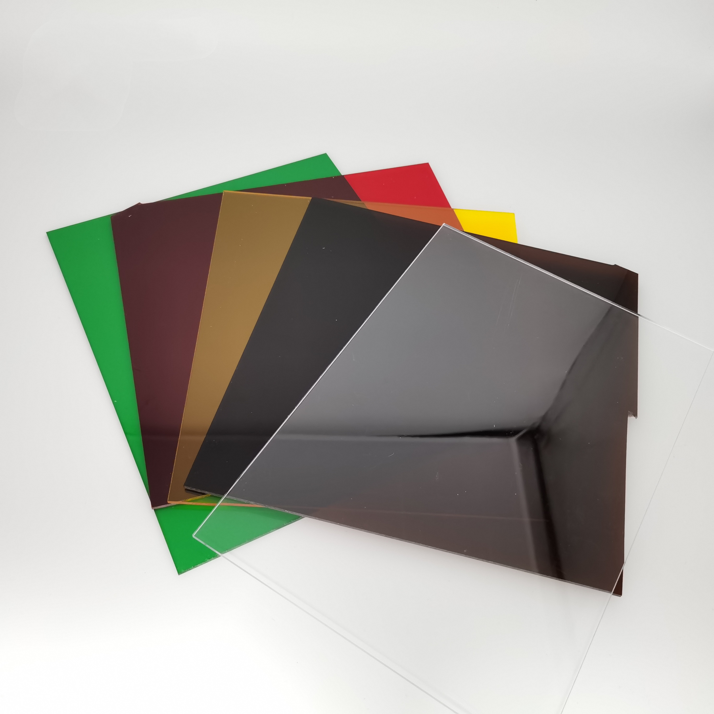 Glossy Translucent Colored Plastic Sheets 1.2g/cm3 PMMA Waterproof Acrylic Plate