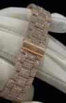 Steel Body Full Iced Out Moissanite Diamond Watch Wrist Watch Handmade