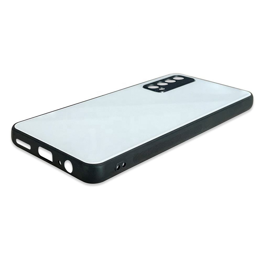 Slim Design Sublimation Blank Glass phone case 2D Shockproof