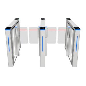 Quality Swing Speed Gate Turnstile Anti Crush Optical Face Recognition Turnstiles wholesale