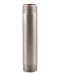 1" X 1" NPT Male 304 Stainless Steel Pipe Fitting 6" Length