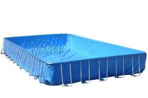 Quality Framed Blow Up Swimming Pools , Waterproof PVC Inflatable Swimming Pool wholesale