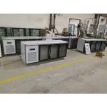Smooth Surface 300W 3 Door Under Counter Chiller