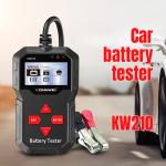 LCD Screen Auto Car Battery Tester 12V With Printer For Gas Diesel Car