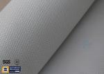 Silicone Fiberglass Fire Blanket White Non Combustible Flame Resistant Fabric