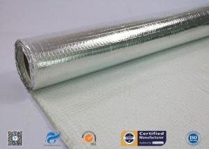 Quality One Side Heat Reflective Aluminum Foil Coated Fiberglass Fabric wholesale