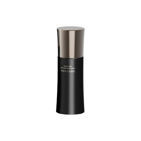 waist-shaped cosmetic jars custom opaque PETG bottles eco-friendly cream packaging