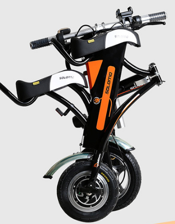 Small Electric Vehicle 200-250W Brushless Motor Foldable Two Seats Easy to Bring