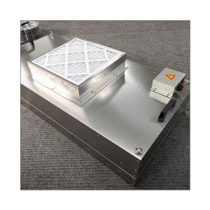 Quality Class100 - 10000 Cleanroom Fan Powered Hepa Filter Units 220V 50Hz Ffu Air Purifier wholesale