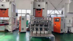 China 0.8Mpa Aluminium Foil Container Production Line Pneumatic Type High Speed on sale