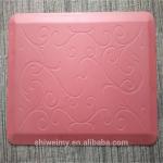 2016 new Flower grain jacquard design anti-fatigue door mat