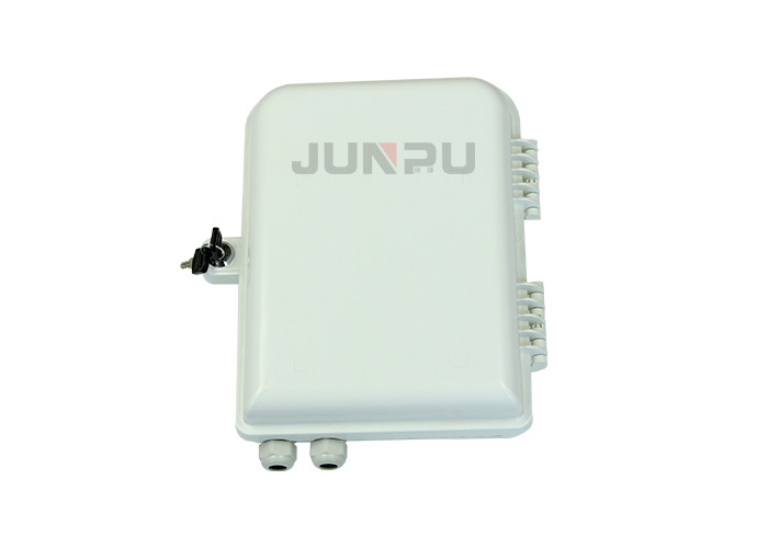 16 core Outdoor Fiber Optic Distribution Box with ABS material