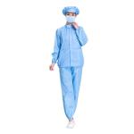 garments Washable ESD Cleanroom filament polyester thread Coverall Lint Free
