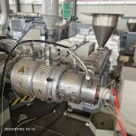 9 Meters Long SUS304 Vacuum Tank Three-layer PE Pipe Co-extrusion Equipment with