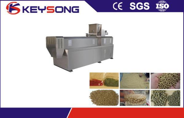 Pet Dog Feed Food Extruder Machine Full Automatic 380v / 220v 90kw 1500 - 2000