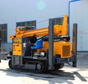 Quality 200 Meters Pneumatic Borewell Machine 73kw Yuchai Engine Large Water Well Rotary wholesale