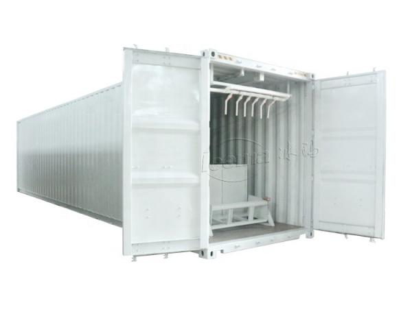 Automatic Container Ice Machine 220V 380V 410V 415V 440V 460V For Fresh Seafood