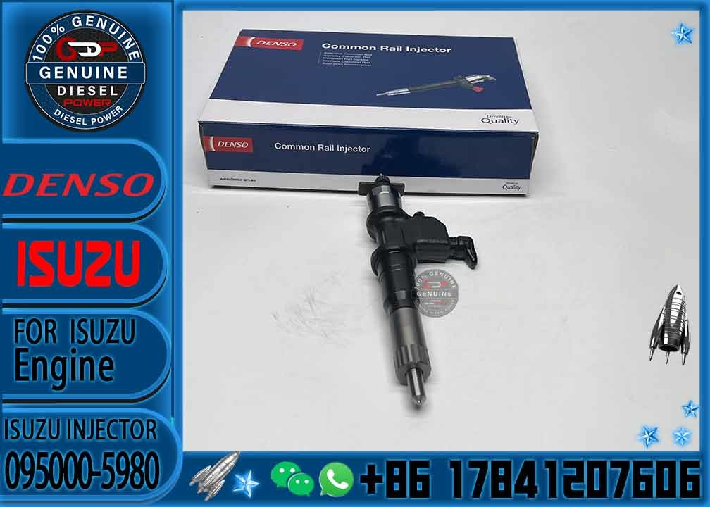 Common Rail Injector Diesel Fuel Injector 095000-5980 095000-5516 095000-5517 095000-5513 for KOMATSU