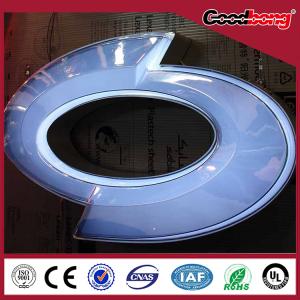 Quality waterproof outdoor/indoor vacuum forming LED car brand logo wholesale