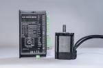 57mm Square Flange 131W Braked Brushless Dc Servo Motor