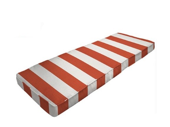 Outdoor / Indoor Memory Foam Sofa Bed Colorful Print Waterproof Twin Size 100 Cotton Cover