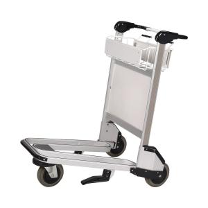 Quality Aluminum Alloy Functional Airport Luggage Trolley Cart 3 Wheels With Brake wholesale