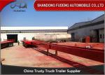 Steel Extendable Lowboy Trailer For 18 / 46 / 56 Meters Windmill Turbine Blade