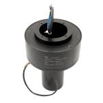 Precious Metal 380VAC IP54 Radar Electrical Slip Ring Aluminum Alloy