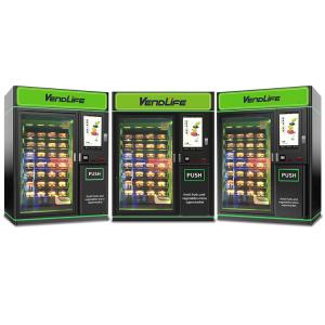 Quality 220V Automatic Hot Food Vending Machine Microwave Equipped DEX System wholesale
