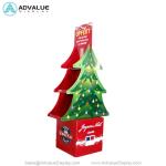 Retail Free Standing Cardboard Displays Lightweight Cardboard Floor Display