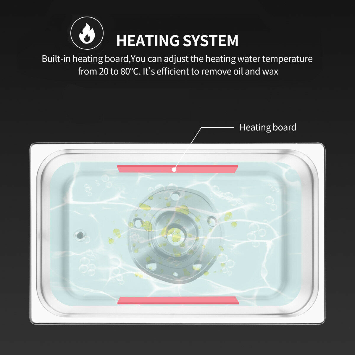 Ultrasound Bath For Scissors In Beauty Salon With 200W Heating Power 2.85 Gallon