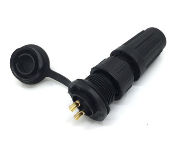 Ltw Hermetic Waterproof Electrical Connectors Black With High Contact Reliabilit