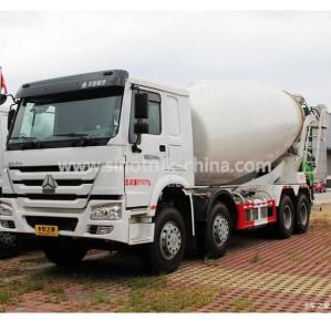 Quality 12 Wheels 8×4 Concrete Mixer Truck One Bed Weatherproof For Construction wholesale