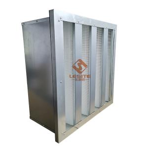 Quality Single Header Rigid Galvanized Steel MERV 9 Air Purifier Filters 110 Pa wholesale