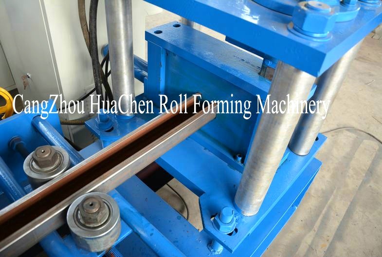 Galvanised / Carbon Steel C Purlin Roll Forming Machine For Steel C Shaped Purlin
